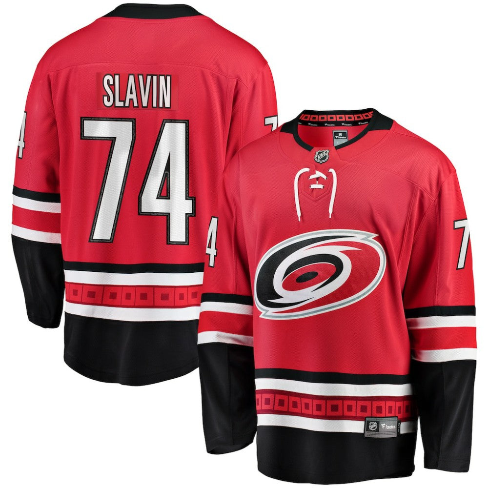 Jaccob Slavin Carolina Hurricanes Fanatics Alternate Breakaway Player Jersey - Red | Fanatics sale