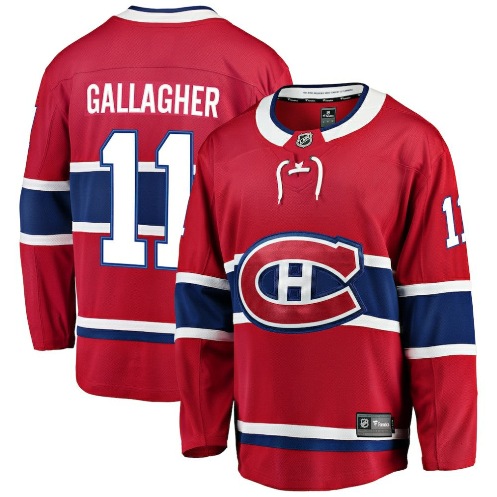 Brendan Gallagher Montreal Canadiens Fanatics Breakaway Player Jersey - Red | Fanatics near me