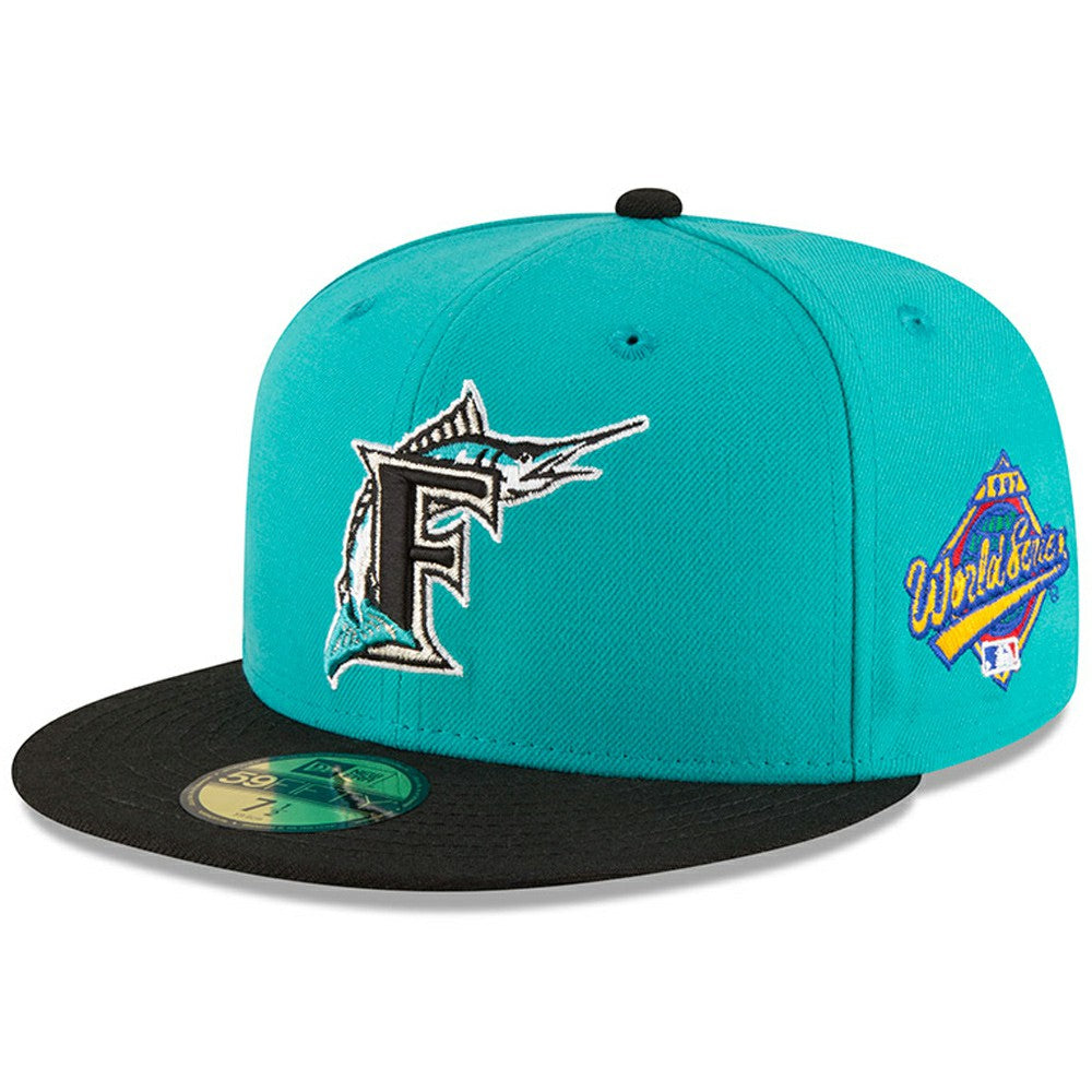 Florida Marlins New Era World Series Wool 59FIFTY Fitted Hat Near Me