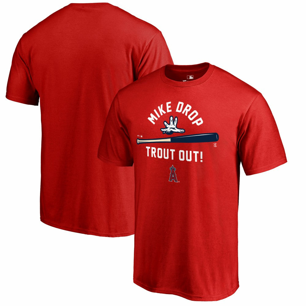 Mike Trout Los Angeles Angels Hometown Mike Drop T-Shirt Online