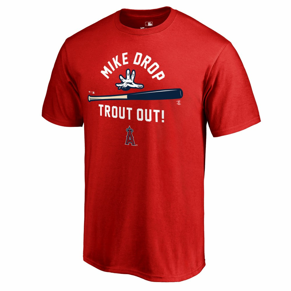 Mike Trout Los Angeles Angels Hometown Mike Drop T-Shirt Online