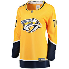 Juuse Saros Nashville Predators Fanatics Women's Breakaway Player Jersey - Gold | Fanatics sale