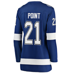 Brayden Point Tampa Bay Lightning Fanatics Women's Breakaway Player Jersey - Blue | Fanatics Lifestyle