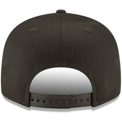 Texas Rangers New Era Black on Black 9FIFTY Team Snapback Adjustable Hat Online