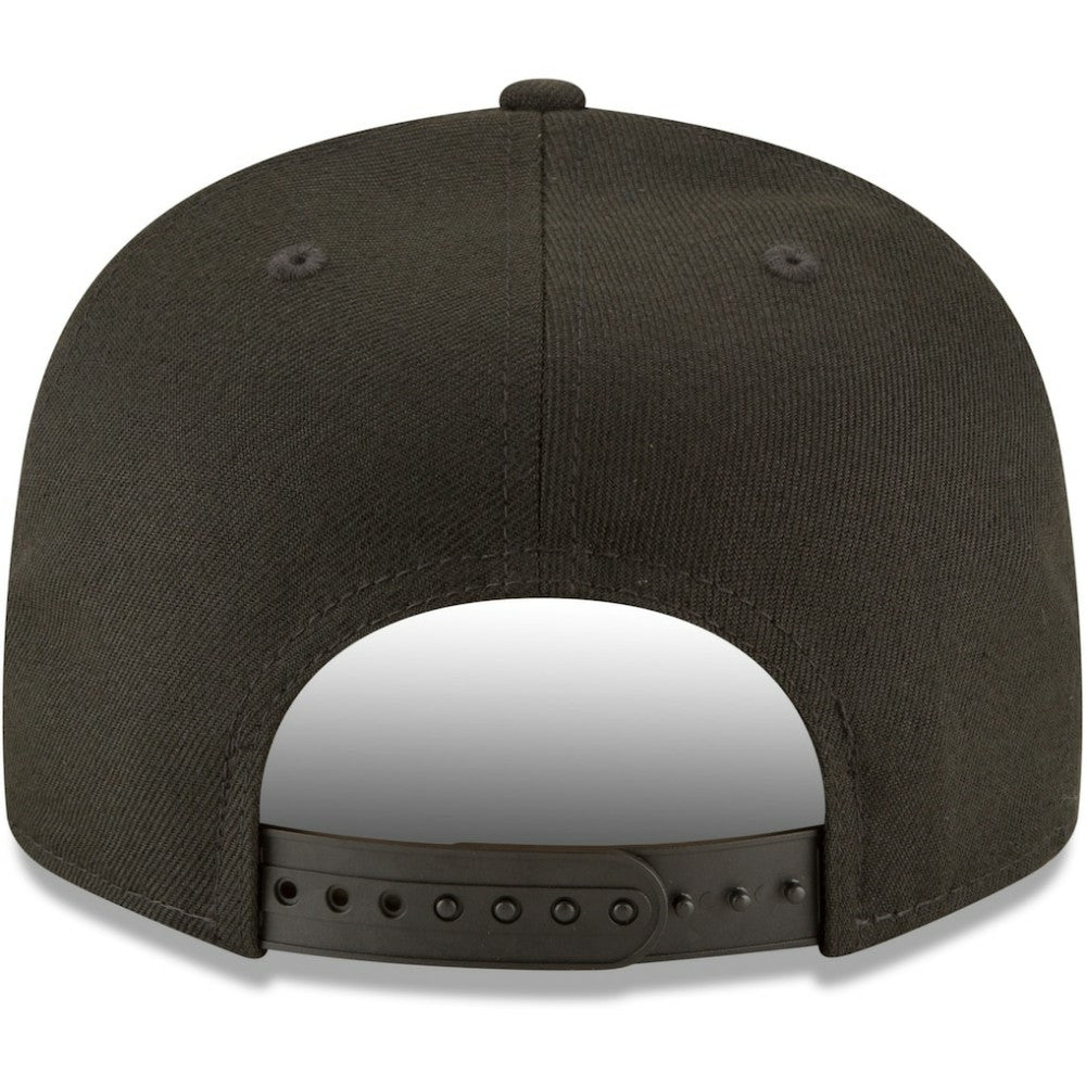 Cincinnati Reds New Era Black on Black 9FIFTY Team Snapback Adjustable Hat Online