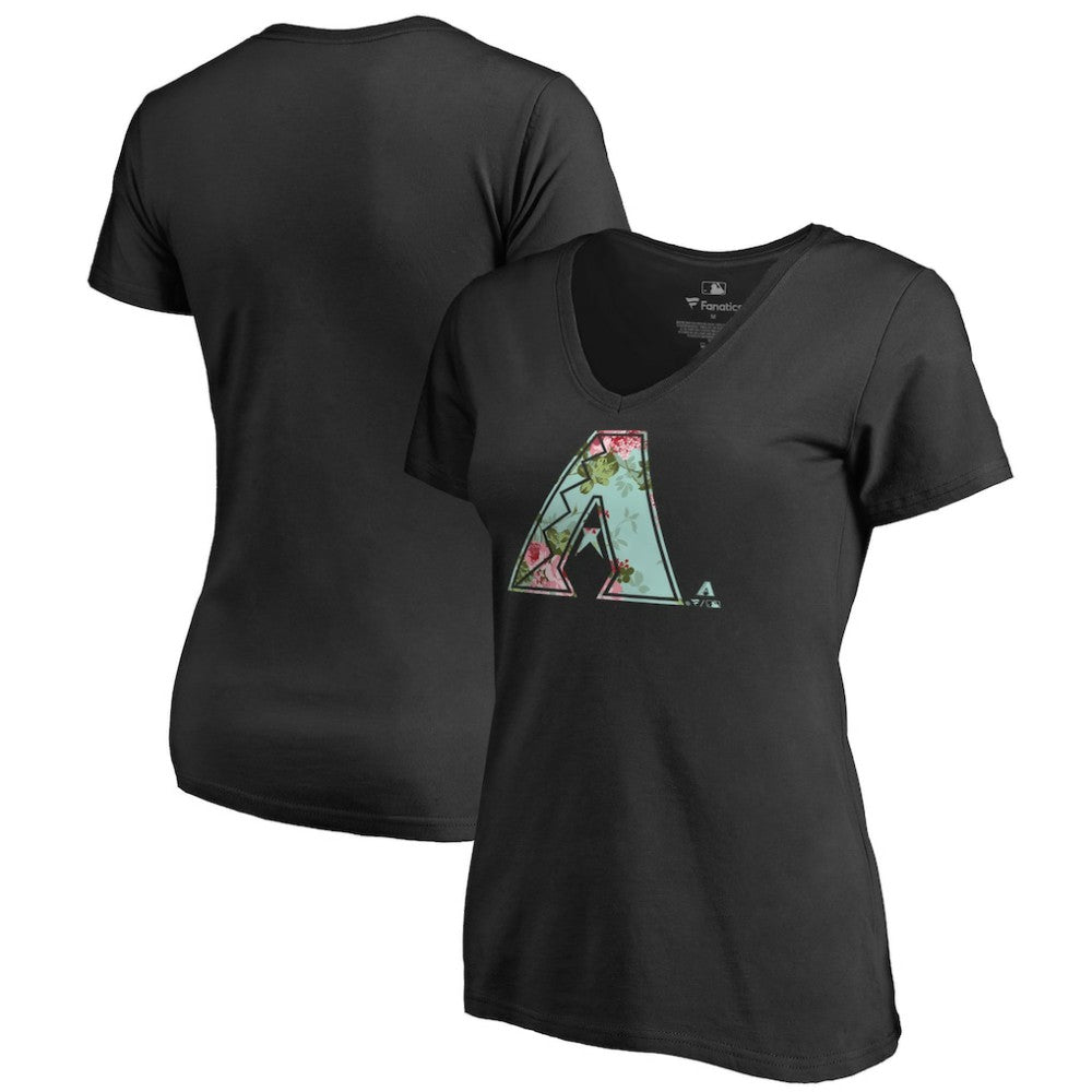 Arizona Diamondbacks Women's Lovely V-Neck T-Shirt Outlet