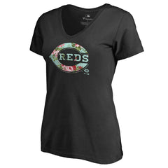 Cincinnati Reds Women's Lovely V-Neck T-Shirt Sale