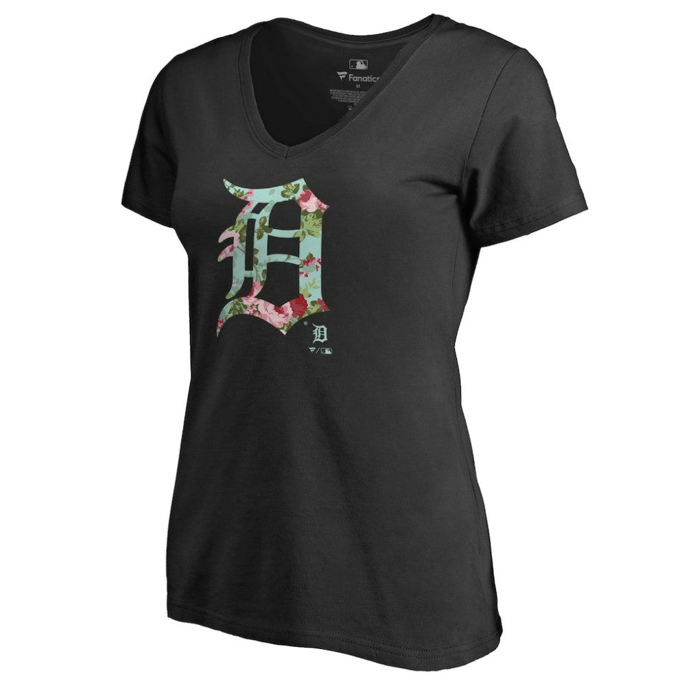 Detroit Tigers Women's Lovely V-Neck T-Shirt Near Me