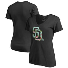 San Diego Padres Women's Lovely V-Neck T-Shirt Near Me