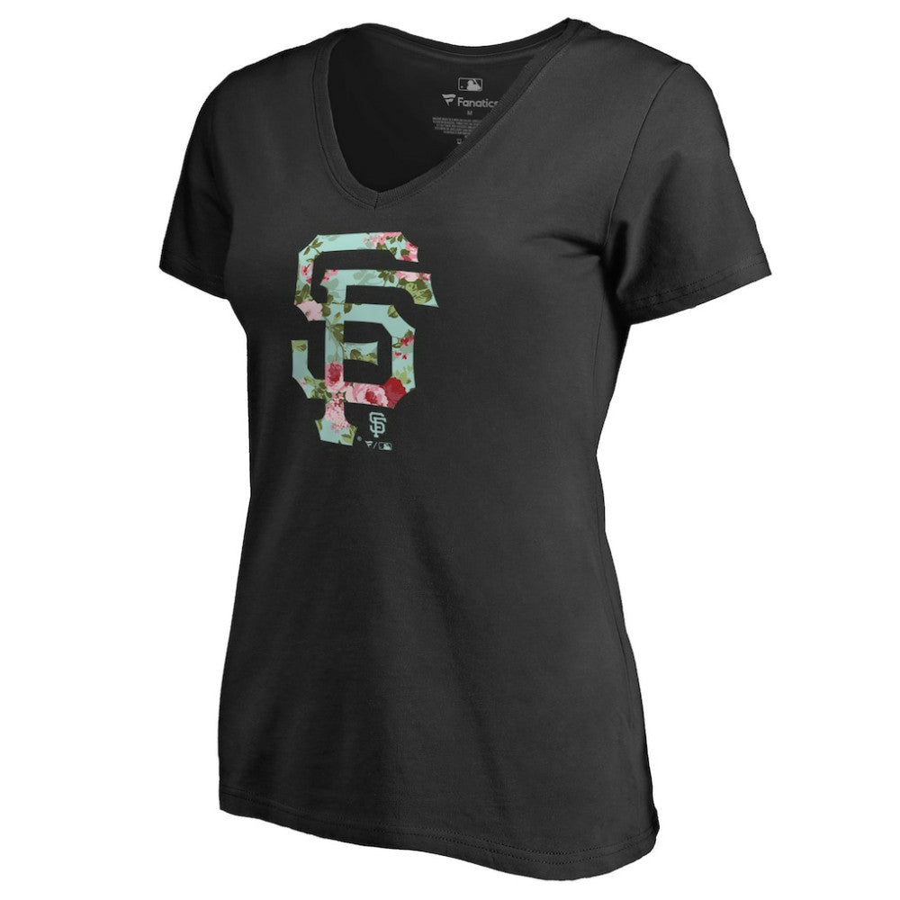 San Francisco Giants Women's Lovely V-Neck T-Shirt Discount