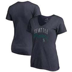 Seattle Mariners Women's Graceful V-Neck T-Shirt Discount