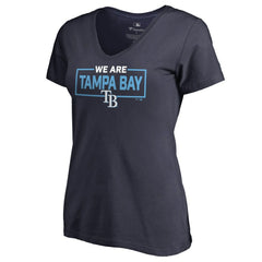 Tampa Bay Rays Women's We Are Icon V-Neck T-Shirt Near Me