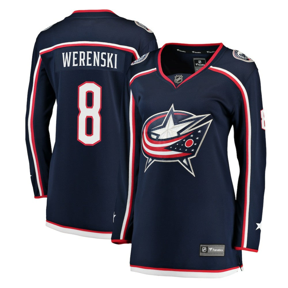 Zach Werenski Columbus Blue Jackets Fanatics Women's Breakaway Jersey - Navy | Fanatics online