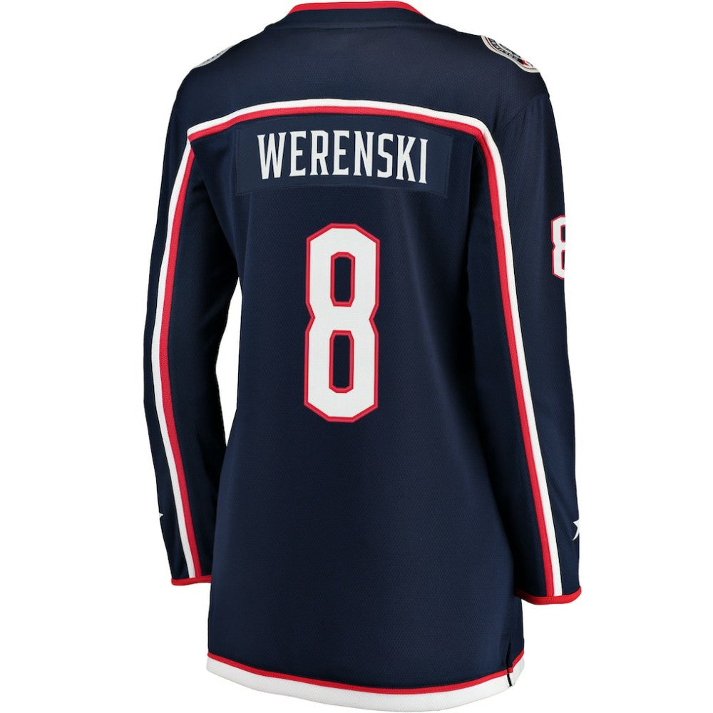 Zach Werenski Columbus Blue Jackets Fanatics Women's Breakaway Jersey - Navy | Fanatics online