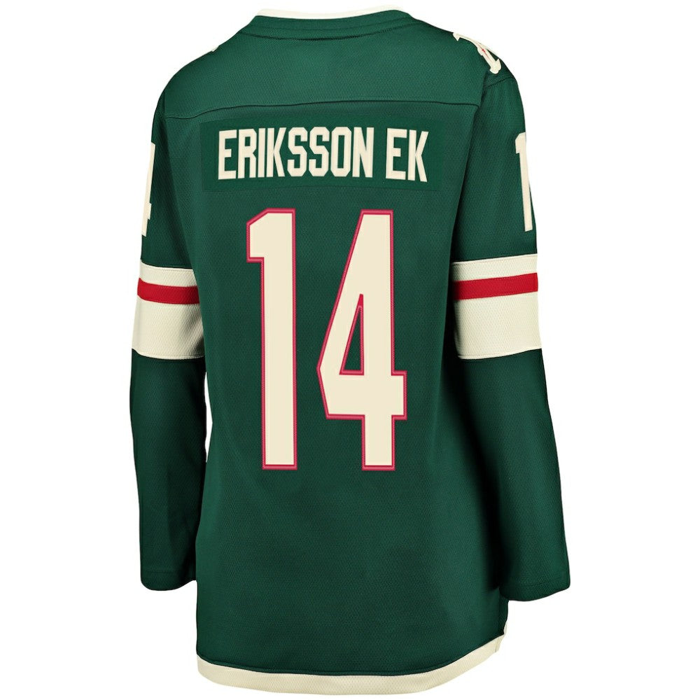 Joel Eriksson Ek Minnesota Wild Fanatics Women's Breakaway Player Jersey - Green | Fanatics Clearance