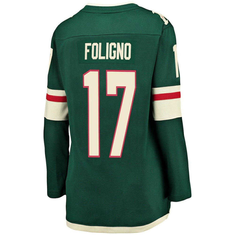 Marcus Foligno Minnesota Wild Fanatics Women's Breakaway Player Jersey - Green | Fanatics discount