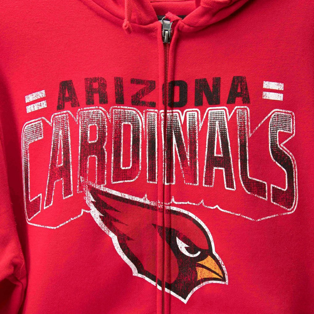 Arizona Cardinals G-III Sports by Carl Banks Perfect Season Full-Zip Hoodie - Cardinal - NFL