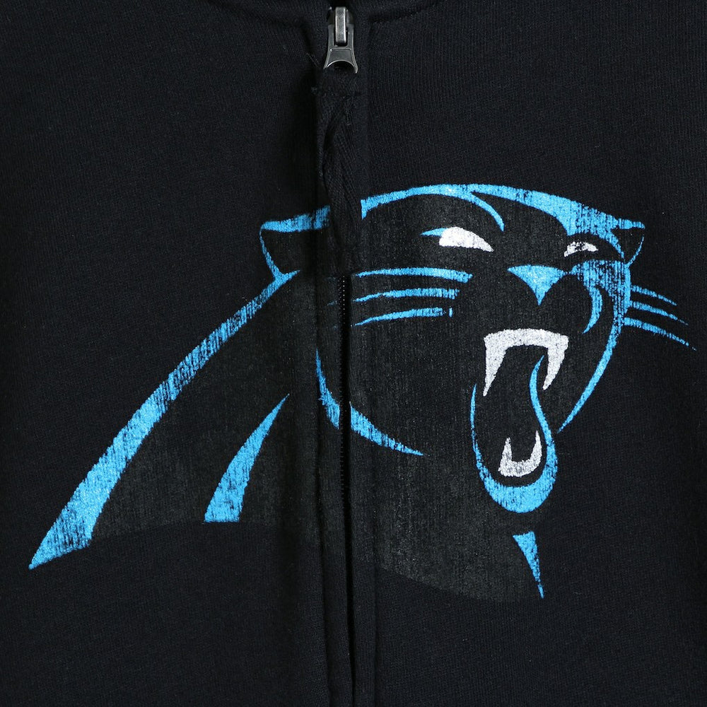 Carolina Panthers G-III Sports by Carl Banks Primary Logo Full-Zip Hoodie - Black - NFL