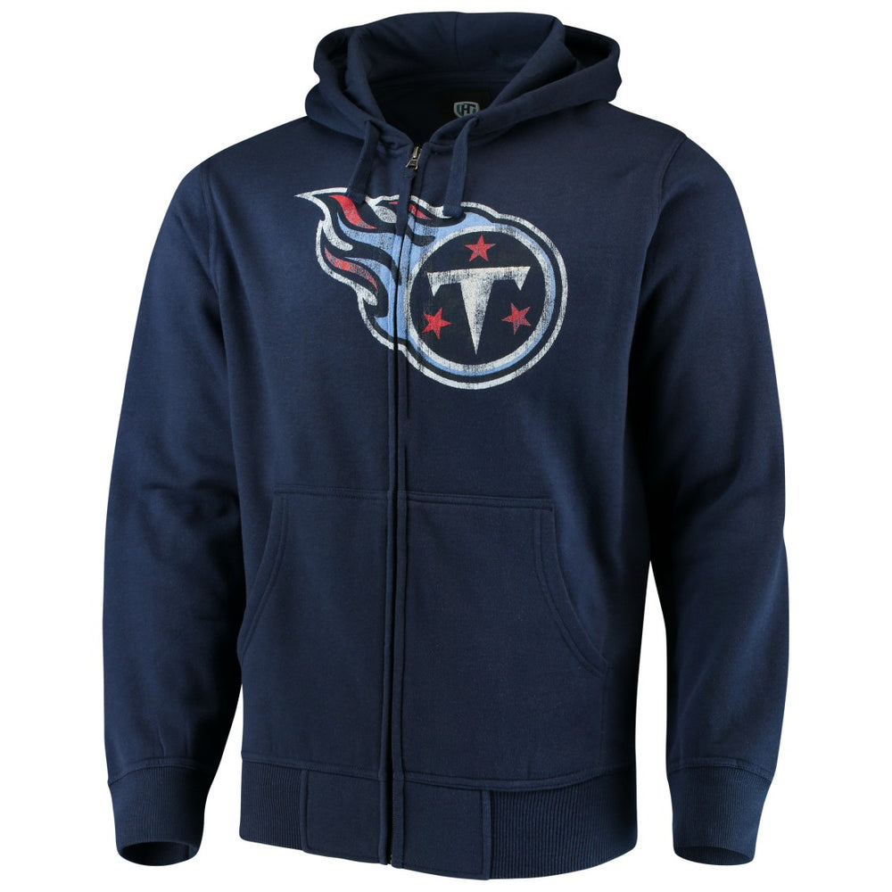 Tennessee Titans G-III Sports by Carl Banks Primary Logo Full-Zip Hoodie - Navy - NFL