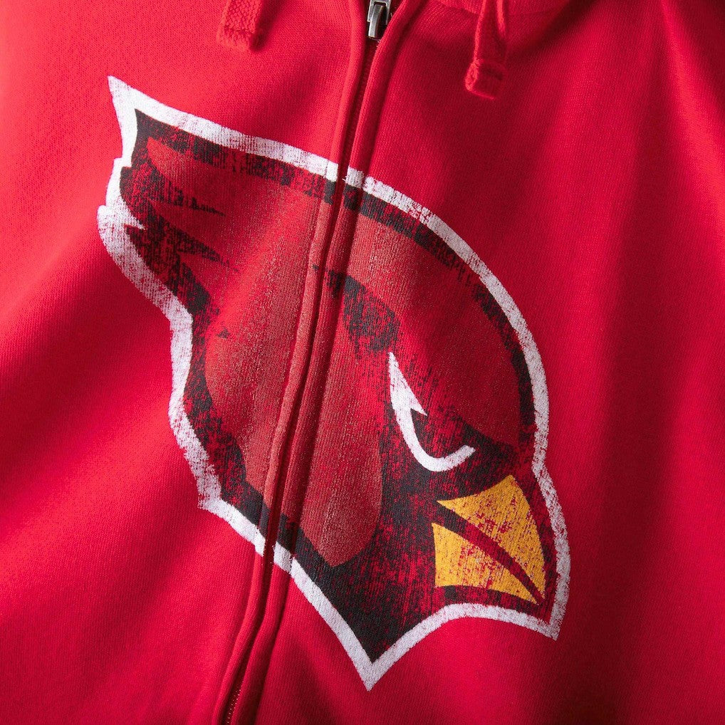 Arizona Cardinals G-III Sports by Carl Banks Primary Logo Full-Zip Hoodie - Cardinal - NFL