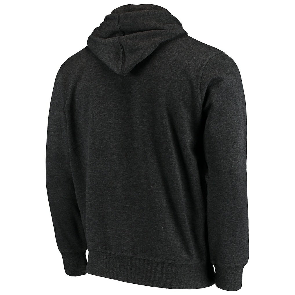 Cleveland Browns G-III Sports by Carl Banks Primary Logo Full-Zip Hoodie - Charcoal - NFL