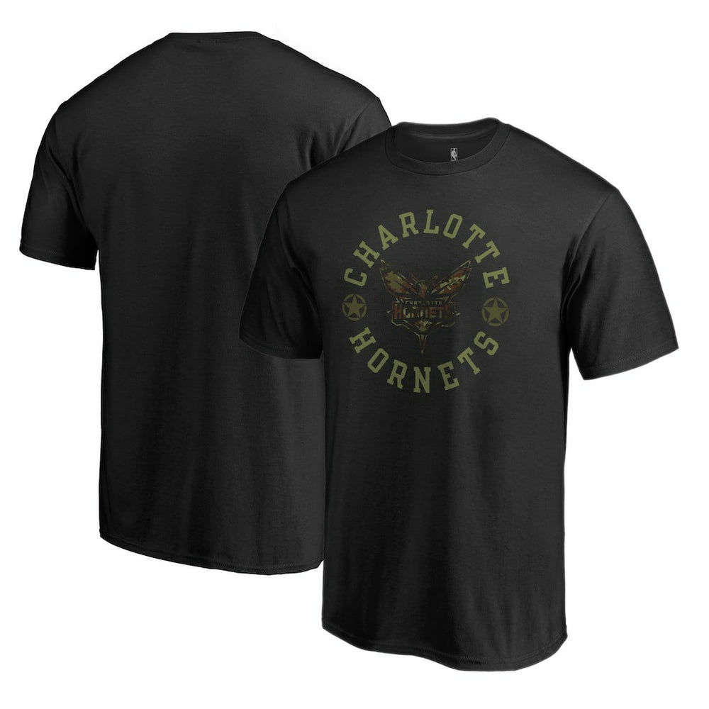 Charlotte Hornets Liberty T-Shirt Black