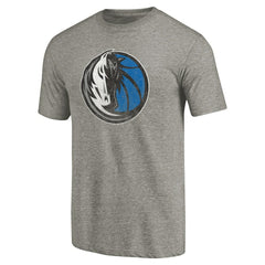Dallas Mavericks Greatest Dad Tri-Blend T-Shirt Gray