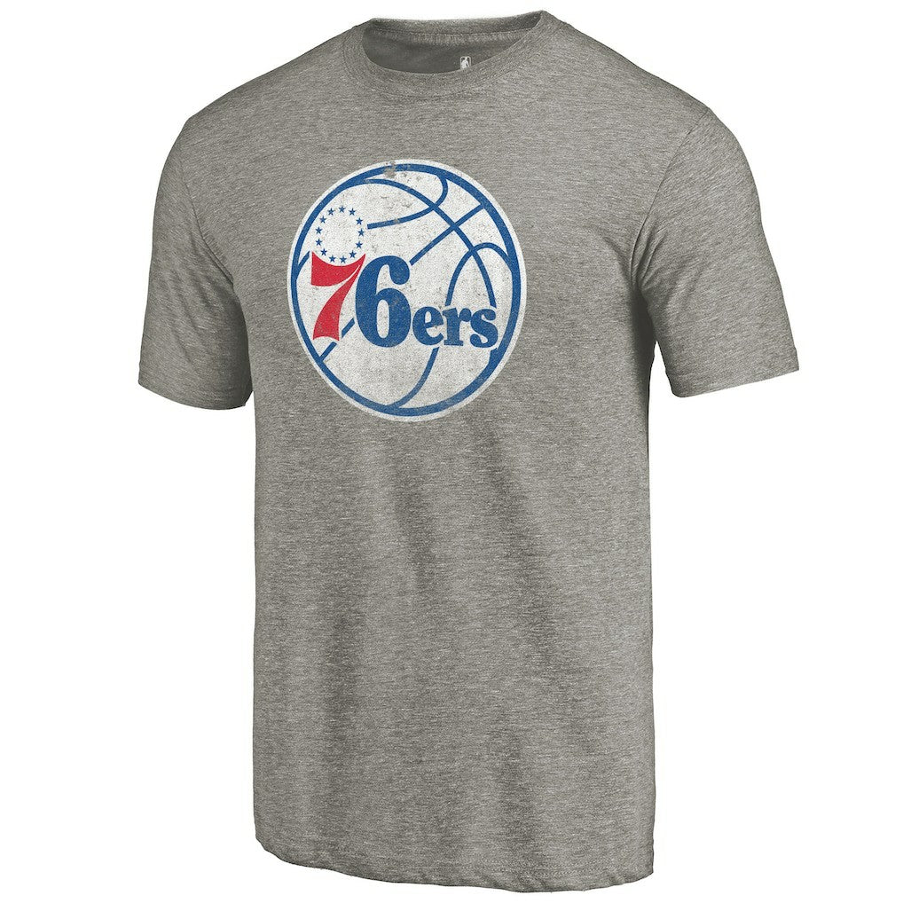Philadelphia 76ers Greatest Dad Tri-Blend T-Shirt Gray