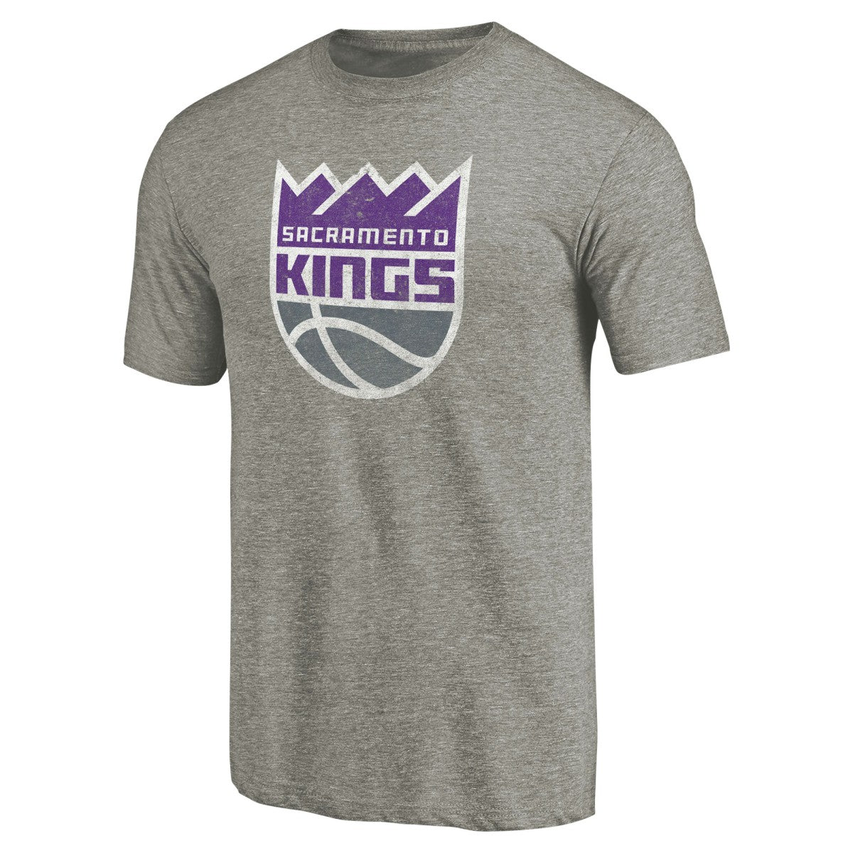 Sacramento Kings Greatest Dad Tri-Blend T-Shirt Gray