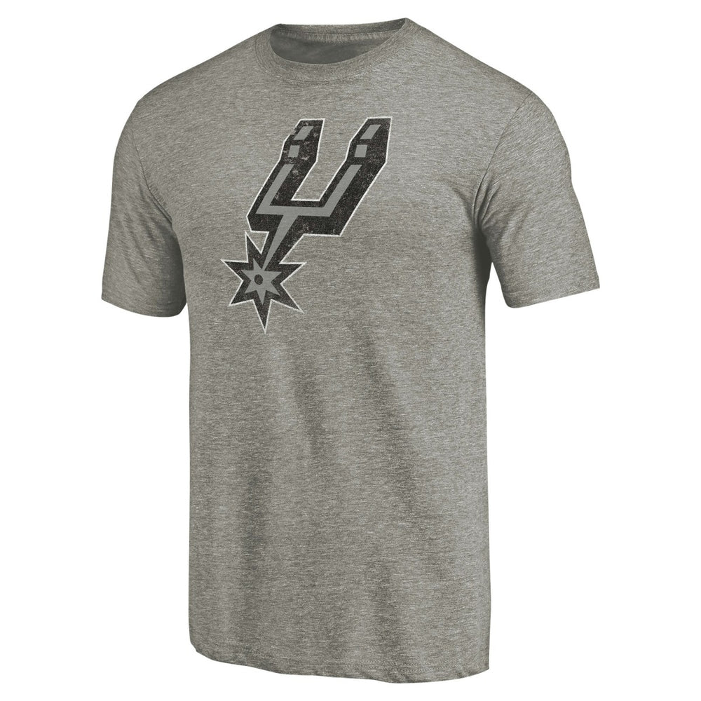 San Antonio Spurs Greatest Dad Tri-Blend T-Shirt Gray