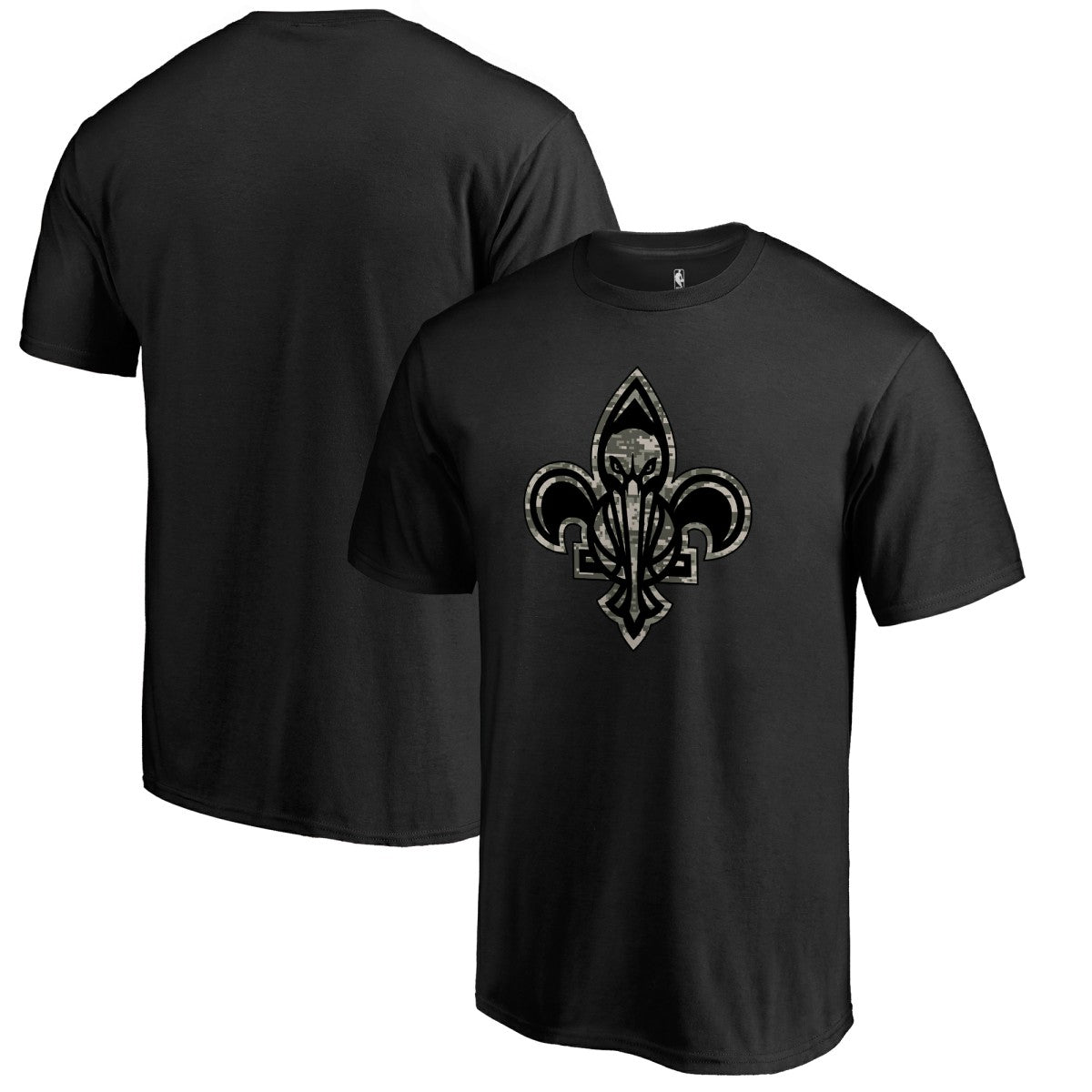 New Orleans Pelicans Cloak Camo T-Shirt Black