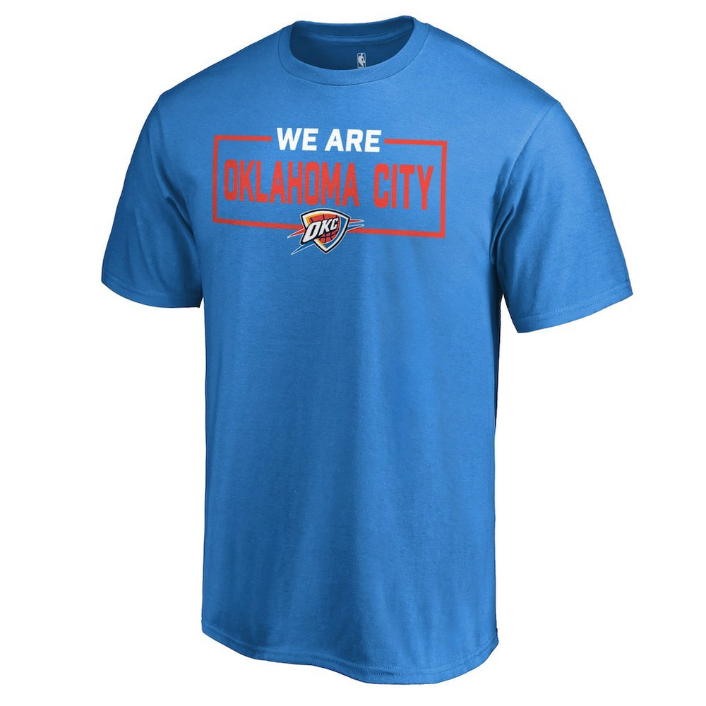 Oklahoma City Thunder We Are Iconic Collection T-Shirt Blue