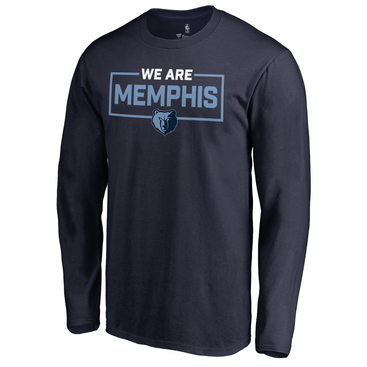 Memphis Grizzlies We Are Iconic Collection Long Sleeve T-Shirt Navy