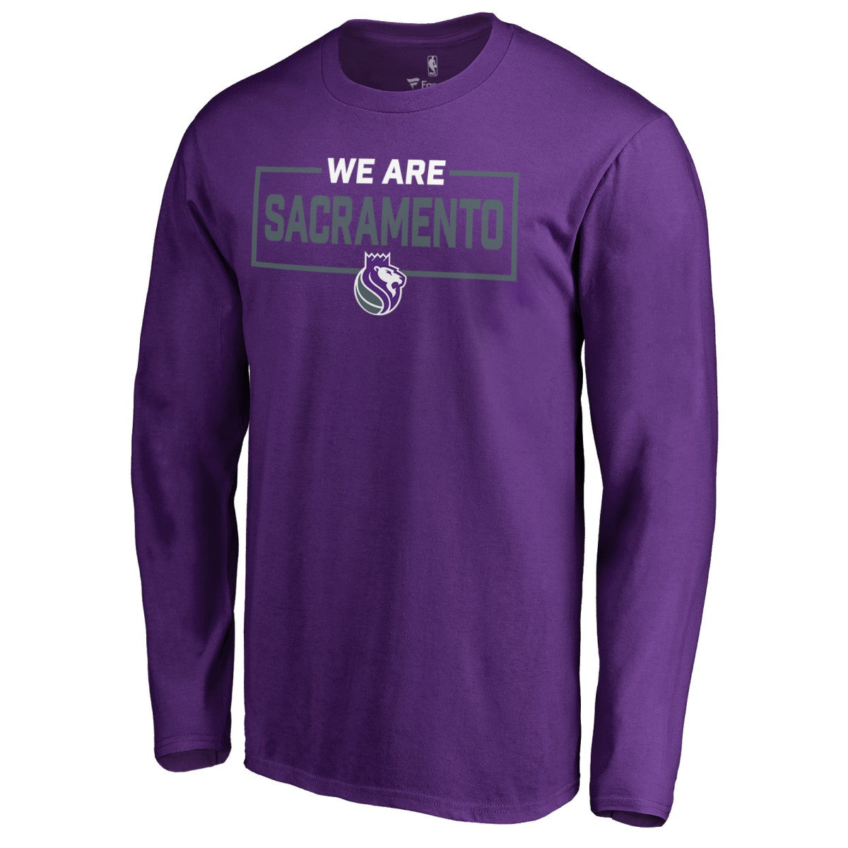 Sacramento Kings We Are Iconic Collection Long Sleeve T-Shirt Purple