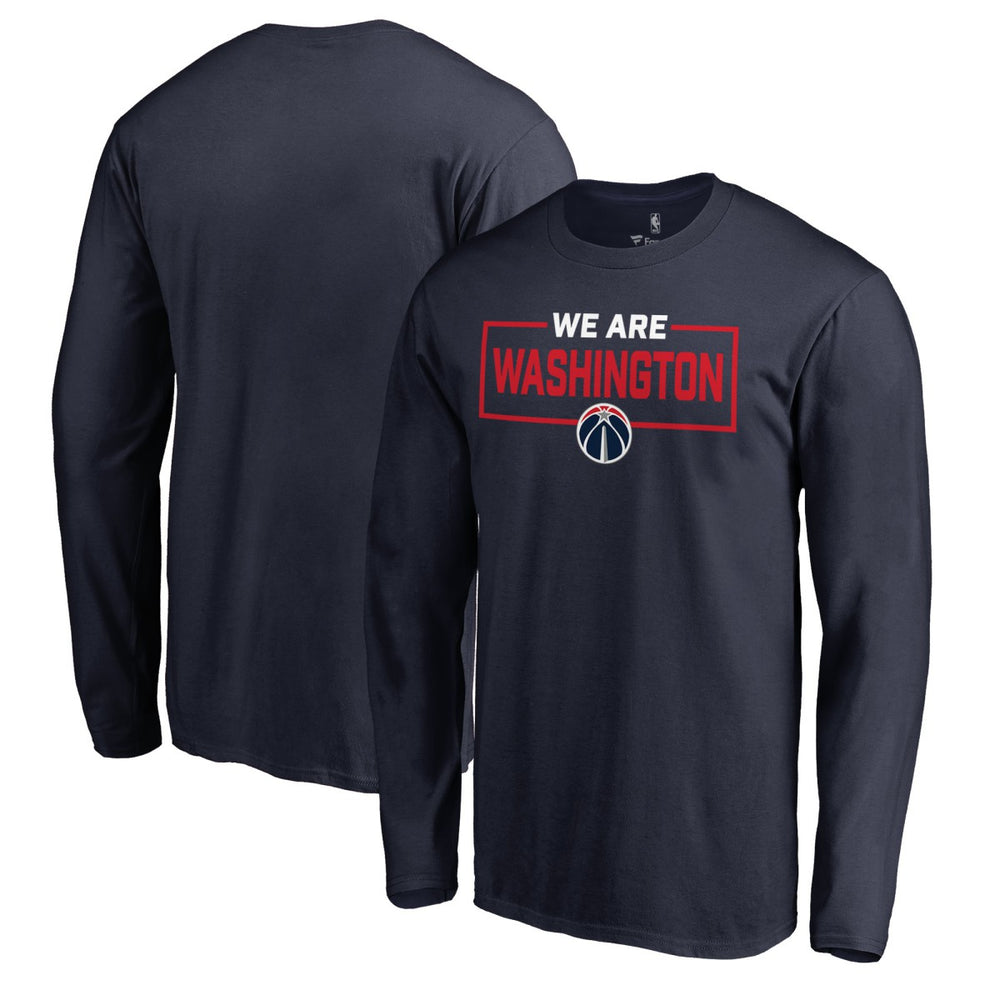 Washington Wizards We Are Iconic Collection Long Sleeve T-Shirt Navy