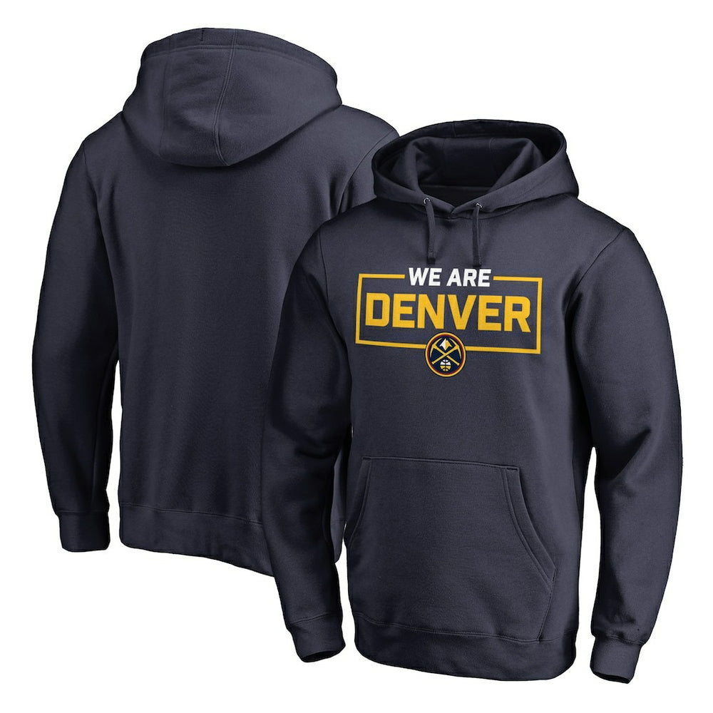 Denver Nuggets We Are Iconic Collection Pullover Hoodie Navy