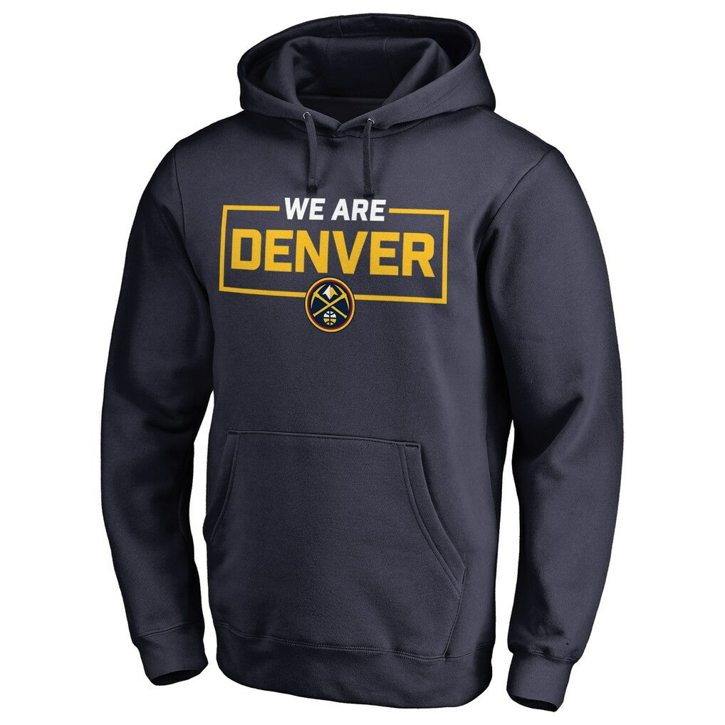 Denver Nuggets We Are Iconic Collection Pullover Hoodie Navy