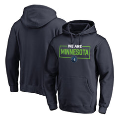 Minnesota Timberwolves We Are Iconic Collection Pullover Hoodie Navy