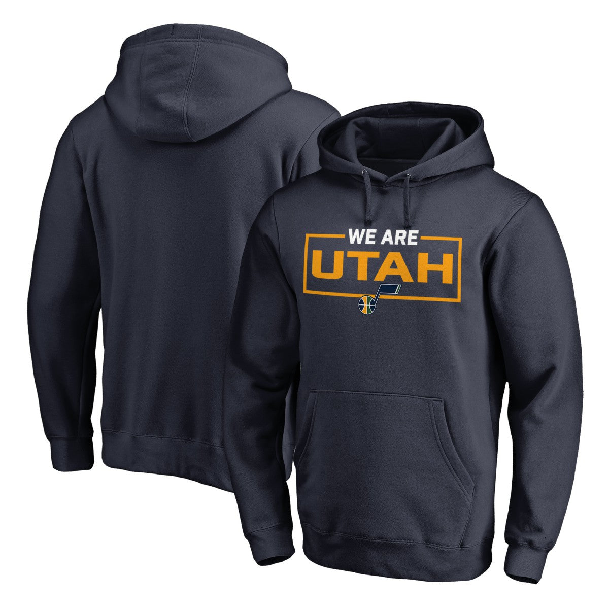 Utah Jazz We Are Iconic Collection Pullover Hoodie Navy