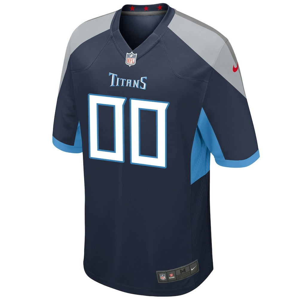 Tennessee Titans Youth Custom Game Jersey - Navy - Nike