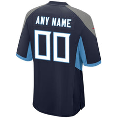 Tennessee Titans Youth Custom Game Jersey - Navy - Nike