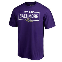 Baltimore Ravens We Are Icon T-Shirt - Purple - NFL