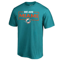 Miami Dolphins We Are Icon T-Shirt - Aqua - NFL