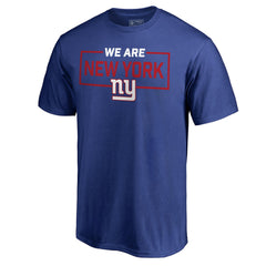New York Giants We Are Icon T-Shirt - Royal - NFL