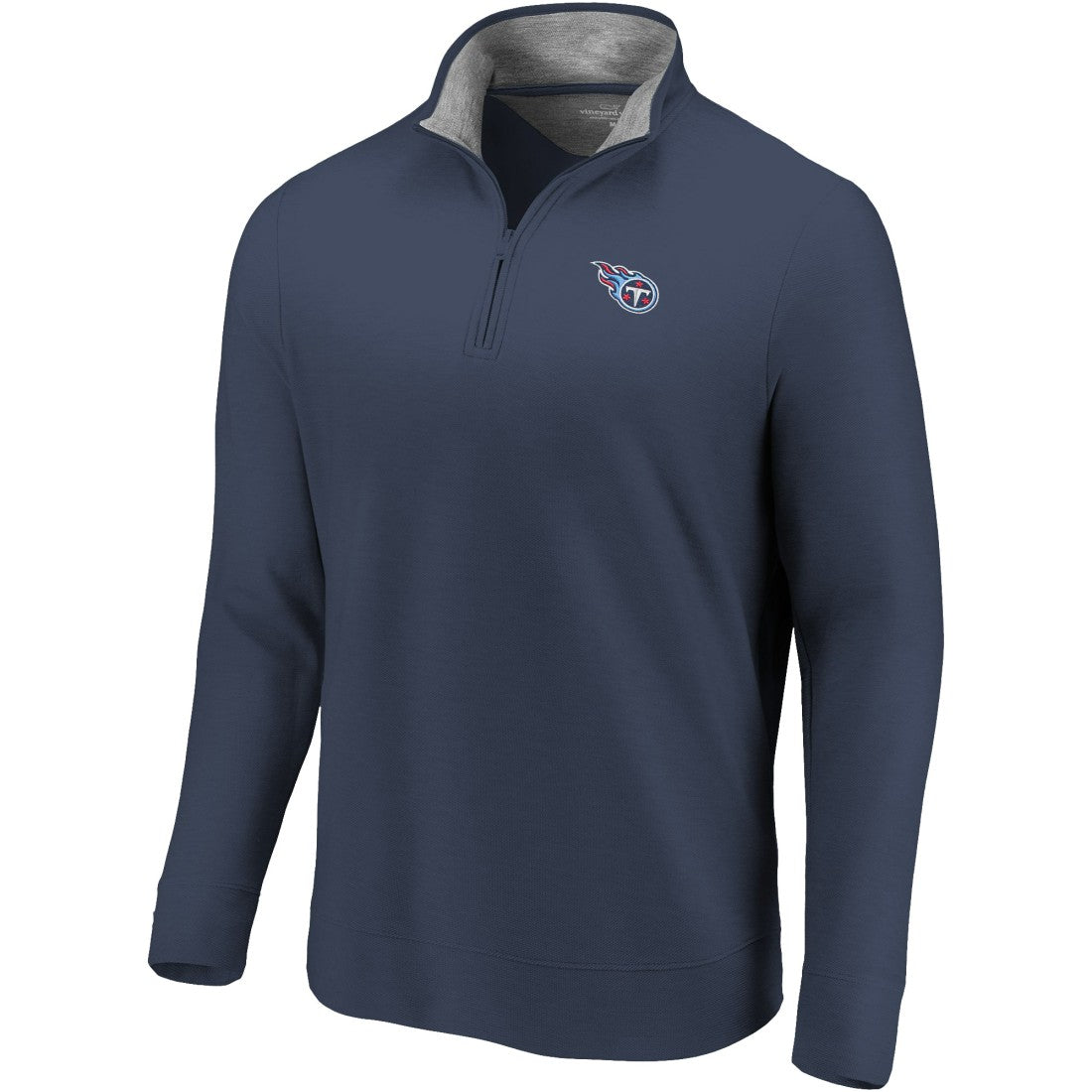 Tennessee Titans Vineyard Vines Saltwater Quarter-Zip Jacket - Navy - NFL