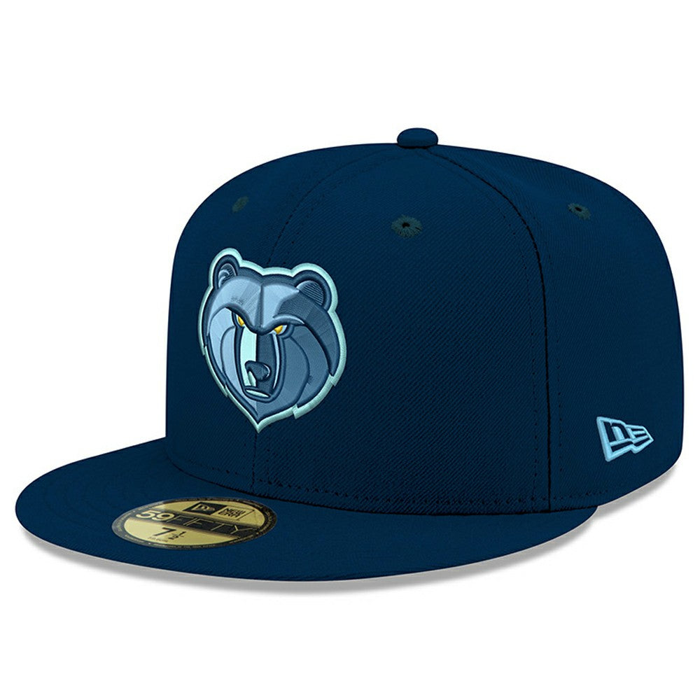 New Era Memphis Grizzlies New Logo Team Color 59FIFTY Fitted Hat Blue