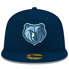 New Era Memphis Grizzlies New Logo Team Color 59FIFTY Fitted Hat Blue
