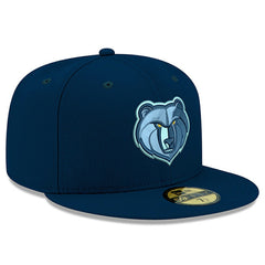 New Era Memphis Grizzlies New Logo Team Color 59FIFTY Fitted Hat Blue