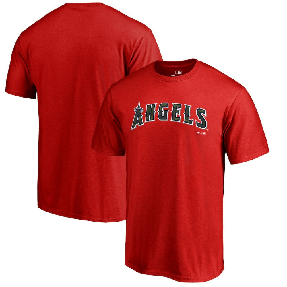 Los Angeles Angels Armed Forces Wordmark T-Shirt for sale