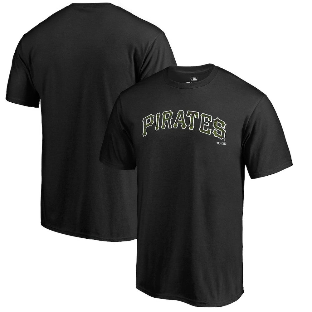 Pittsburgh Pirates Armed Forces Wordmark T-Shirt Discount